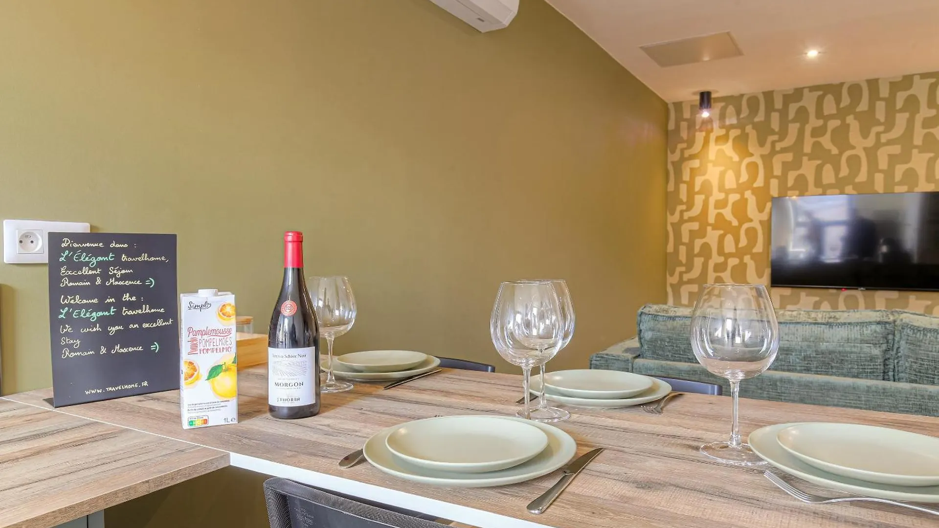 L 'Elegant - Travelhome - 50M De La Gare Villefranche-sur-Saone France